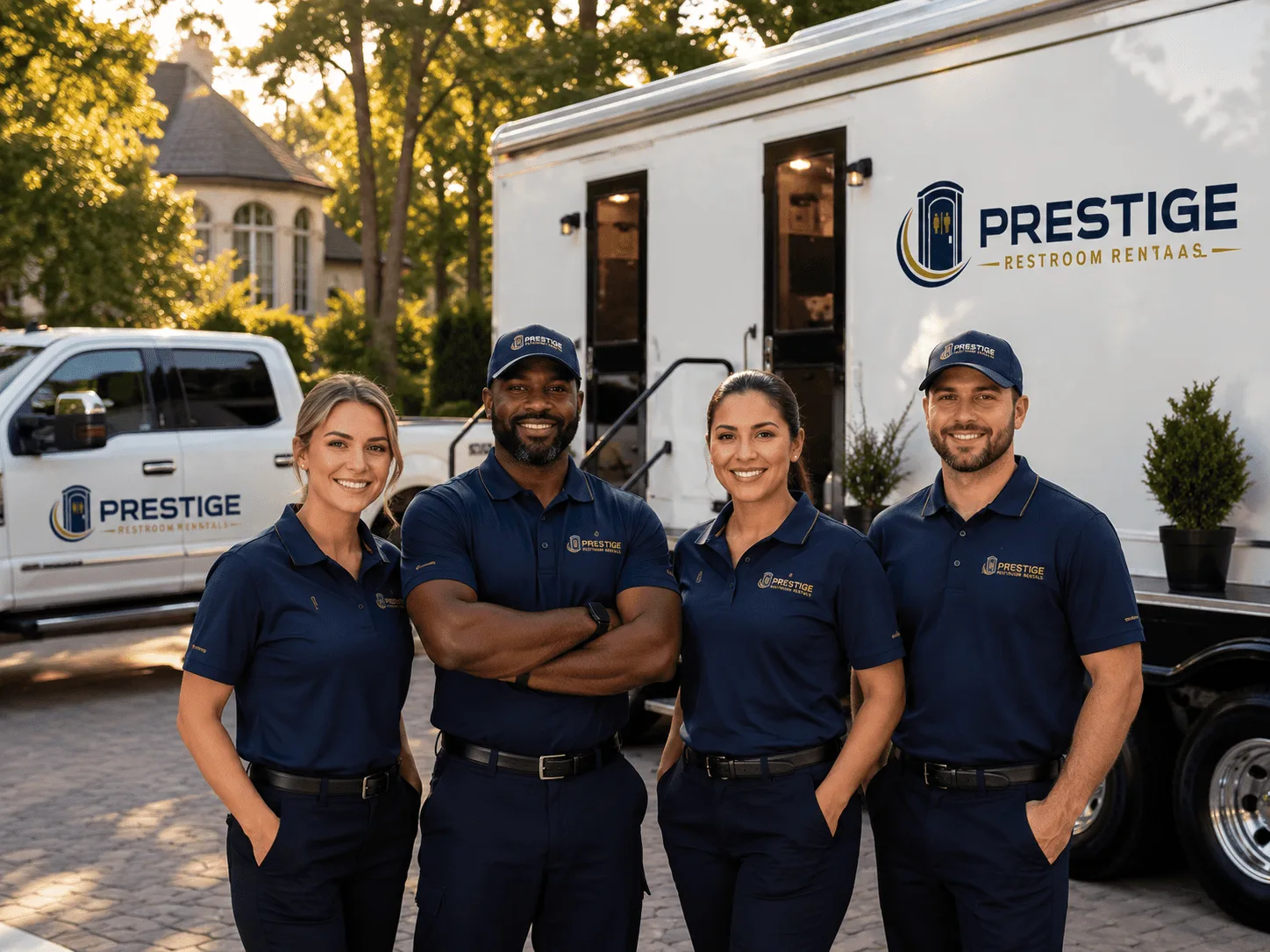 Trusted Luxury Portable Restrooms company in Knox, IN